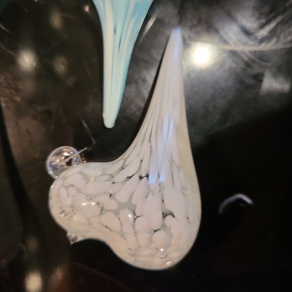 Hand Blown Glass Bird Ornaments Set of 7 Vintage - Picture 3 of 9